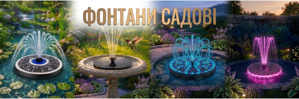 Фонтани садові Lem Berger