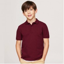 Дитяча футболка поло JHK KID POLO, з коміром, бордова, розмір 116, на 5/6 років Дитяча футболка поло JHK KID POLO, з коміром, бордова, розмір 116, на 5/6 років