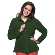 Флісова кофта JHK POLAR FLEECE LADY, жіночий батник, без капюшона, темно-зелений, розмір L