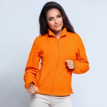 Флісова кофта JHK POLAR FLEECE LADY, жіночий батник, без капюшона, помаранчевий, розмір L