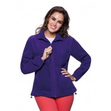 Флісова кофта JHK POLAR FLEECE LADY, жіночий батник, без капюшона, фіолетовий, розмір L
