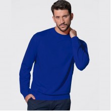 Світшот JHK, SWEATSHIRT, толстовка унісекс, чоловічий реглан, синій, розмір M
