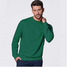 Світшот JHK, SWEATSHIRT, толстовка унісекс, чоловічий реглан, зелений, розмір 3XL