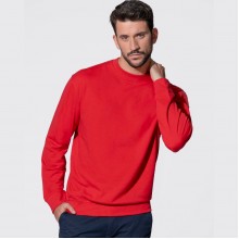 Світшот JHK, SWEATSHIRT, толстовка унісекс, чоловічий реглан, червоний, розмір 3XL