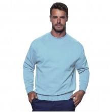 Світшот JHK, SWEATSHIRT, толстовка унісекс, жіночий, чоловічий реглан, блакитний, розмір L