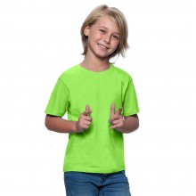 Дитяча футболка JHK, KID T-SHIRT, базова, однотонна, для хлопчика, салатова, розмір 104, на 3/4 роки Дитяча футболка JHK, KID T-SHIRT, базова, однотонна, для хлопчика, салатова, розмір 104, на 3/4 роки