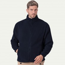 Флісова кофта JHK POLAR FLEECE MAN, розмір XXL, темно-синій чоловічий батник, без капюшона