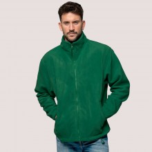 Флісова кофта JHK POLAR FLEECE MAN, розмір XS, зелений чоловічий батник, без капюшона Флісова кофта JHK POLAR FLEECE MAN, розмір XS, зелений чоловічий батник, без капюшона