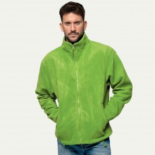 Флісова кофта JHK POLAR FLEECE MAN, розмір XXL, салатовий чоловічий батник, без капюшона