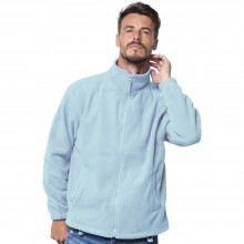 Флісова кофта JHK POLAR FLEECE MAN, розмір XS, блакитний чоловічий батник, без капюшона Флісова кофта JHK POLAR FLEECE MAN, розмір XS, блакитний чоловічий батник, без капюшона