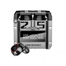 Бездротові навушники M25, Hifi Bluetooth 5.3, сенсорні, армовані подвійного режиму, ігрові, чорні, 382050189