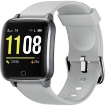 Смарт-годинник Smart Watch  ID205S, з функціями контролю здоров'я, з екраном 1.3", сірий
