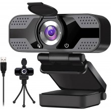 Веб-камера Lem Berger, Full HD Webcam 1080P, 1920*1080, з мікрофоном і шторкою, в комплекті з триподом, 3309464